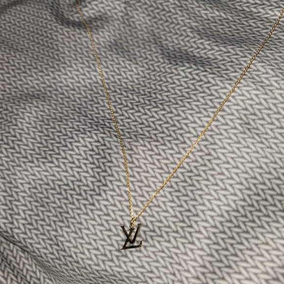 🎁SOLD🎁18K Real Gold pendant&necklace - Picture 2 of 4